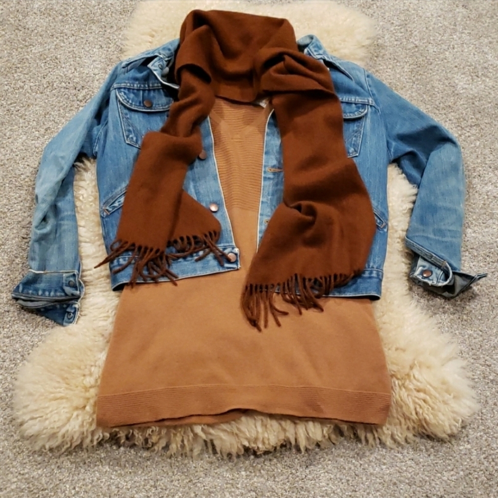 🐫 ANTONIO MELANI 100% Cashmere Tunic Sweater